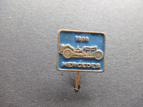 Mercedes 1908 oldtimer blauw